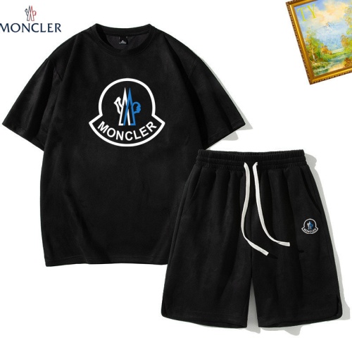 Moncler Tracksuits Short Sleeved For Men #1235430, $48.00 USD, [ITEM#1235430], Moncler Tracksuits