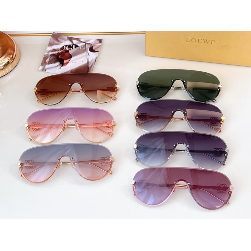 Replica LOEWE AAA Quality Sunglasses #1235532 $60.00 USD for Wholesale