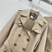 $170.00 USD Burberry Trench Coat Long Sleeved For Women #1228488