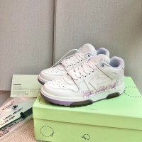 $125.00 USD Off-White Casual Shoes For Women #1231391