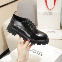 $105.00 USD Alexander McQueen Leather Shoes For Women #1231770