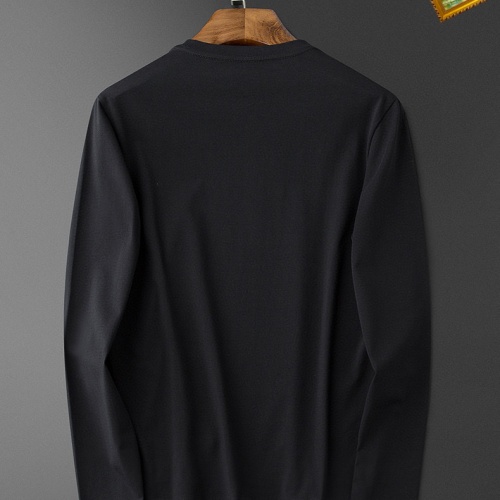 Replica Moncler T-Shirts Long Sleeved For Unisex #1235592 $34.00 USD for Wholesale