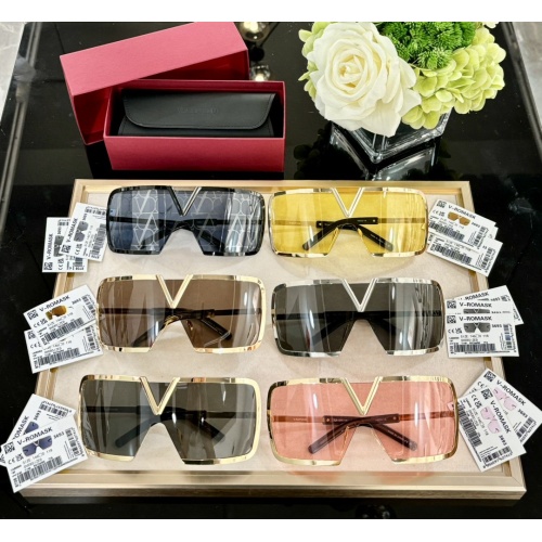 Replica Valentino AAA Quality Sunglasses #1235758 $68.00 USD for Wholesale