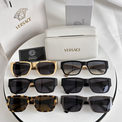 Replica Versace AAA Quality Sunglasses #1235786 $60.00 USD for Wholesale