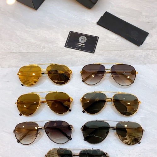 Replica Versace AAA Quality Sunglasses #1235804 $52.00 USD for Wholesale