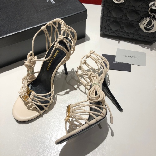 Replica Yves Saint Laurent YSL Sandal For Women #1236175 $98.00 USD for Wholesale