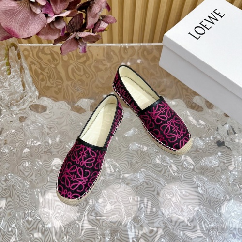 Replica LOEWE Casual Shoes For Women #1236261 $92.00 USD for Wholesale