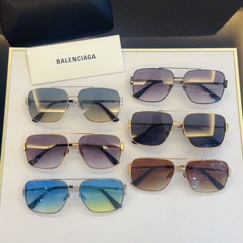 Replica Balenciaga AAA Quality Sunglasses #1236275 $60.00 USD for Wholesale