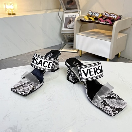 Replica Versace Sandal For Women #1236303 $80.00 USD for Wholesale