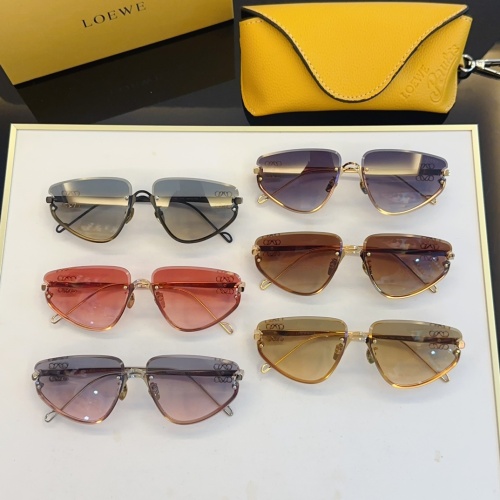 Replica LOEWE AAA Quality Sunglasses #1236431 $60.00 USD for Wholesale