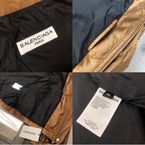 Replica Balenciaga Jackets Long Sleeved For Men #1236573 $85.00 USD for Wholesale