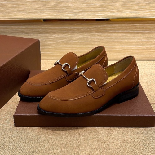 Salvatore Ferragamo Leather Shoes For Men #1236847, $76.00 USD, [ITEM#1236847], Salvatore Ferragamo Leather Shoes