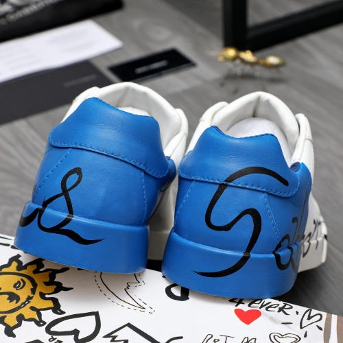 Replica Dolce & Gabbana D&G Casual Shoes For Men #1237139 $82.00 USD for Wholesale