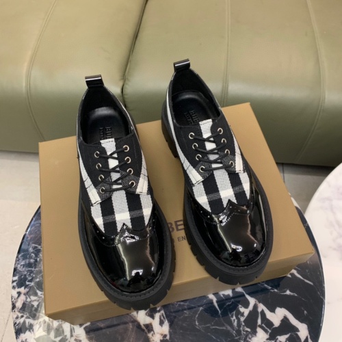 Replica Burberry Leather Shoes For Men #1237237 $82.00 USD for Wholesale