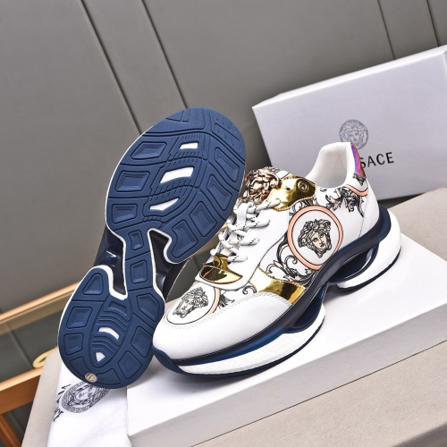 Replica Versace Casual Shoes For Men #1237268 $82.00 USD for Wholesale