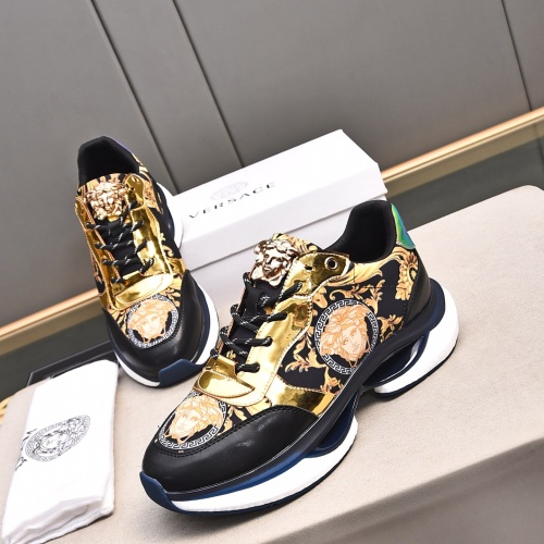 Replica Versace Casual Shoes For Men #1237271 $82.00 USD for Wholesale