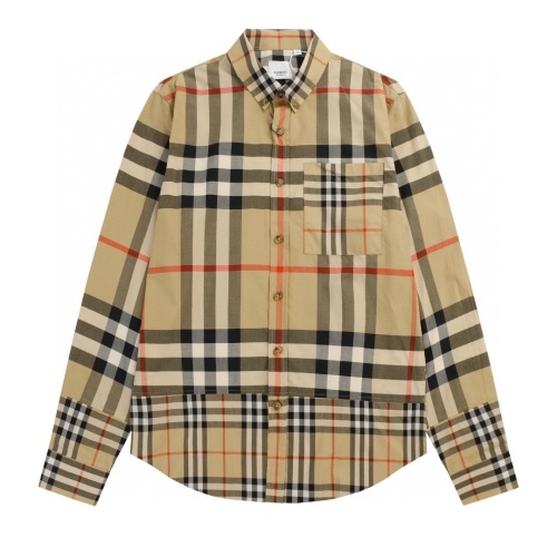 Burberry Shirts Long Sleeved For Unisex #1237314