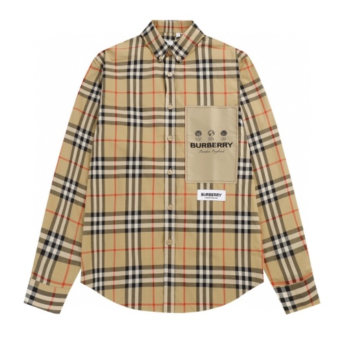 Burberry Shirts Long Sleeved For Unisex #1237316