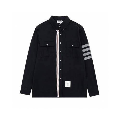 Thom Browne TB Shirts Long Sleeved For Unisex #1237326, $64.00 USD, [ITEM#1237326], Thom Browne TB Shirts