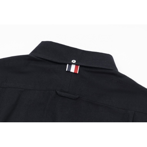 Replica Thom Browne TB Shirts Long Sleeved For Unisex #1237326 $64.00 USD for Wholesale