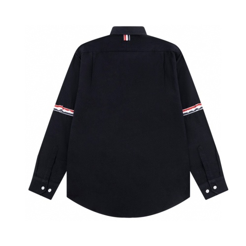 Replica Thom Browne TB Shirts Long Sleeved For Unisex #1237332 $56.00 USD for Wholesale