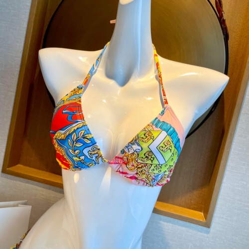 Replica Versace Bathing Suits Sleeveless For Women #1237613 $32.00 USD for Wholesale