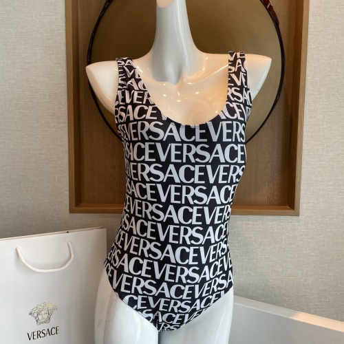 Replica Versace Bathing Suits Sleeveless For Women #1237617 $41.00 USD for Wholesale