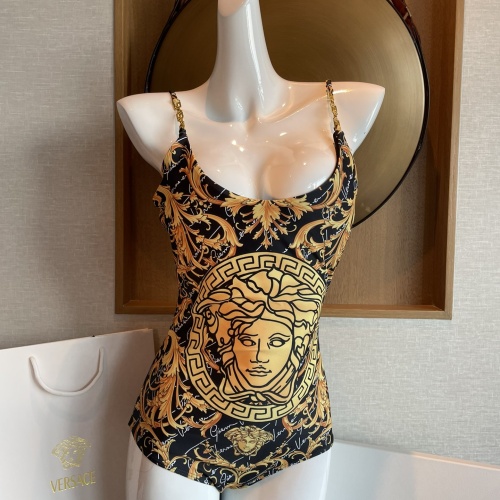 Replica Versace Bathing Suits Sleeveless For Women #1237618 $41.00 USD for Wholesale