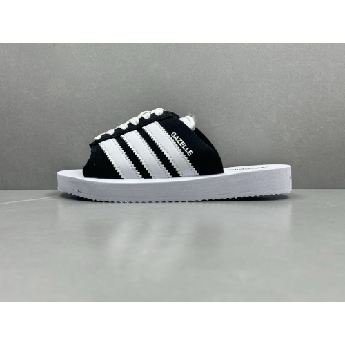 Replica Adidas Slippers For Women #1237635 $56.00 USD for Wholesale