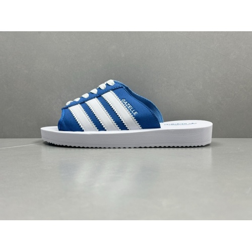 Replica Adidas Slippers For Men #1237638 $56.00 USD for Wholesale