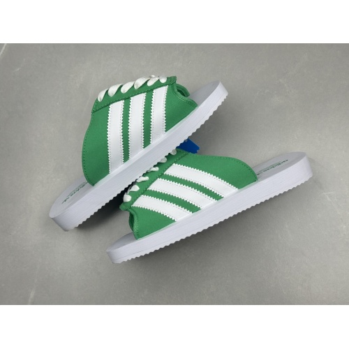 Replica Adidas Slippers For Women #1237639 $56.00 USD for Wholesale