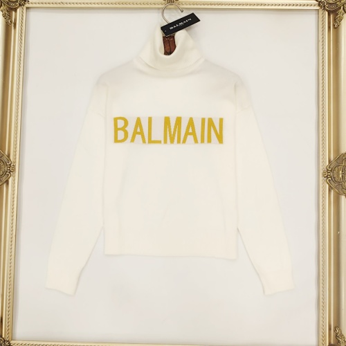 Balmain Sweaters Long Sleeved For Women #1237659, $56.00 USD, [ITEM#1237659], Balmain Sweaters