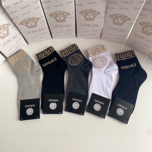 Versace Socks #1237739, $25.00 USD, [ITEM#1237739], Versace Socks