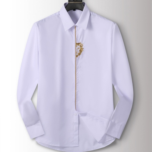 Versace Shirts Long Sleeved For Men #1238290