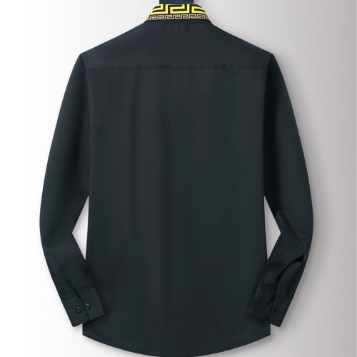 Replica Versace Shirts Long Sleeved For Men #1238295 $41.00 USD for Wholesale