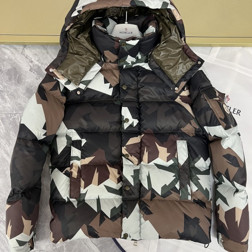 Replica Moncler Down Feather Coat Long Sleeved For Men #1238536 $160.00 USD for Wholesale