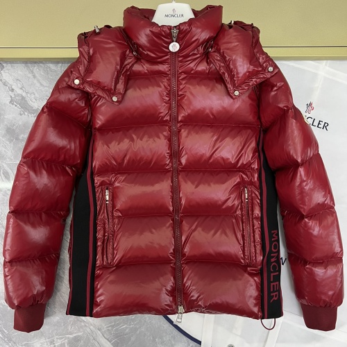 Replica Moncler Down Feather Coat Long Sleeved For Men #1238545 $160.00 USD for Wholesale