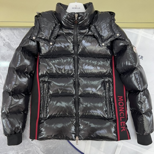 Replica Moncler Down Feather Coat Long Sleeved For Men #1238546 $160.00 USD for Wholesale