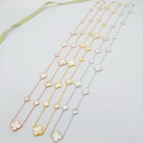 Replica Van Cleef & Arpels Necklaces For Women #1238837 $60.00 USD for Wholesale