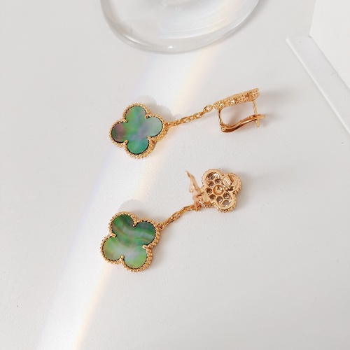 Replica Van Cleef & Arpels Earrings For Women #1238904 $60.00 USD for Wholesale