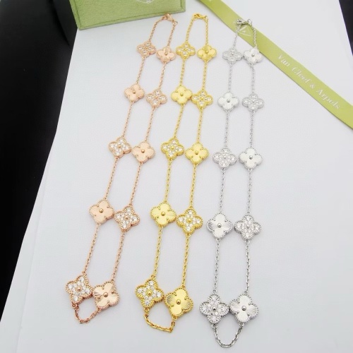 Replica Van Cleef & Arpels Necklaces For Women #1239017 $42.00 USD for Wholesale