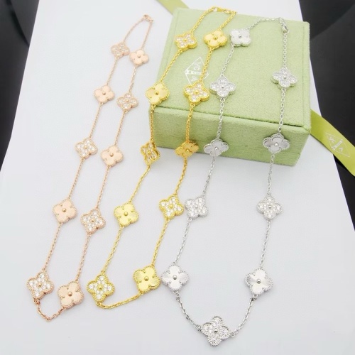 Replica Van Cleef & Arpels Necklaces For Women #1239019 $42.00 USD for Wholesale