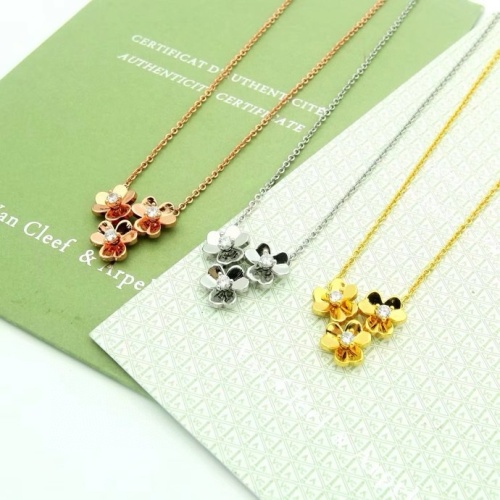 Replica Van Cleef & Arpels Necklaces For Women #1239021 $27.00 USD for Wholesale