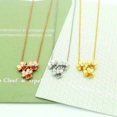 Replica Van Cleef & Arpels Necklaces For Women #1239022 $27.00 USD for Wholesale