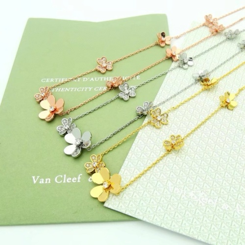 Replica Van Cleef & Arpels Necklaces For Women #1239024 $36.00 USD for Wholesale