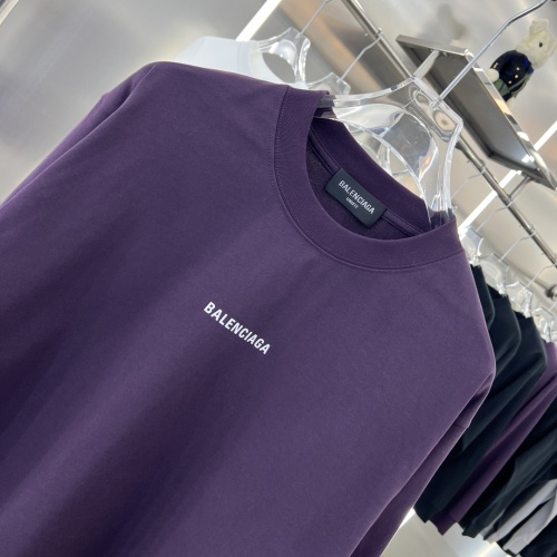 Replica Balenciaga T-Shirts Long Sleeved For Unisex #1239087 $42.00 USD for Wholesale