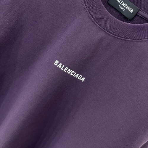 Replica Balenciaga T-Shirts Long Sleeved For Unisex #1239087 $42.00 USD for Wholesale