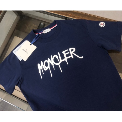 Replica Moncler T-Shirts Short Sleeved For Unisex #1239181 $41.00 USD for Wholesale