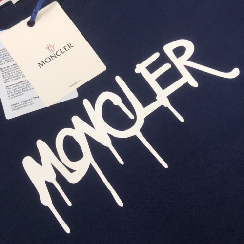 Replica Moncler T-Shirts Short Sleeved For Unisex #1239181 $41.00 USD for Wholesale