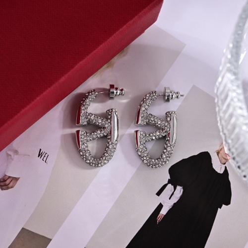 Replica Valentino Earrings For Women #1239432 $34.00 USD for Wholesale